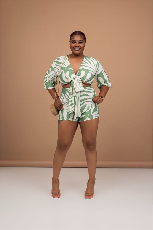 Tropical Tides Romper
