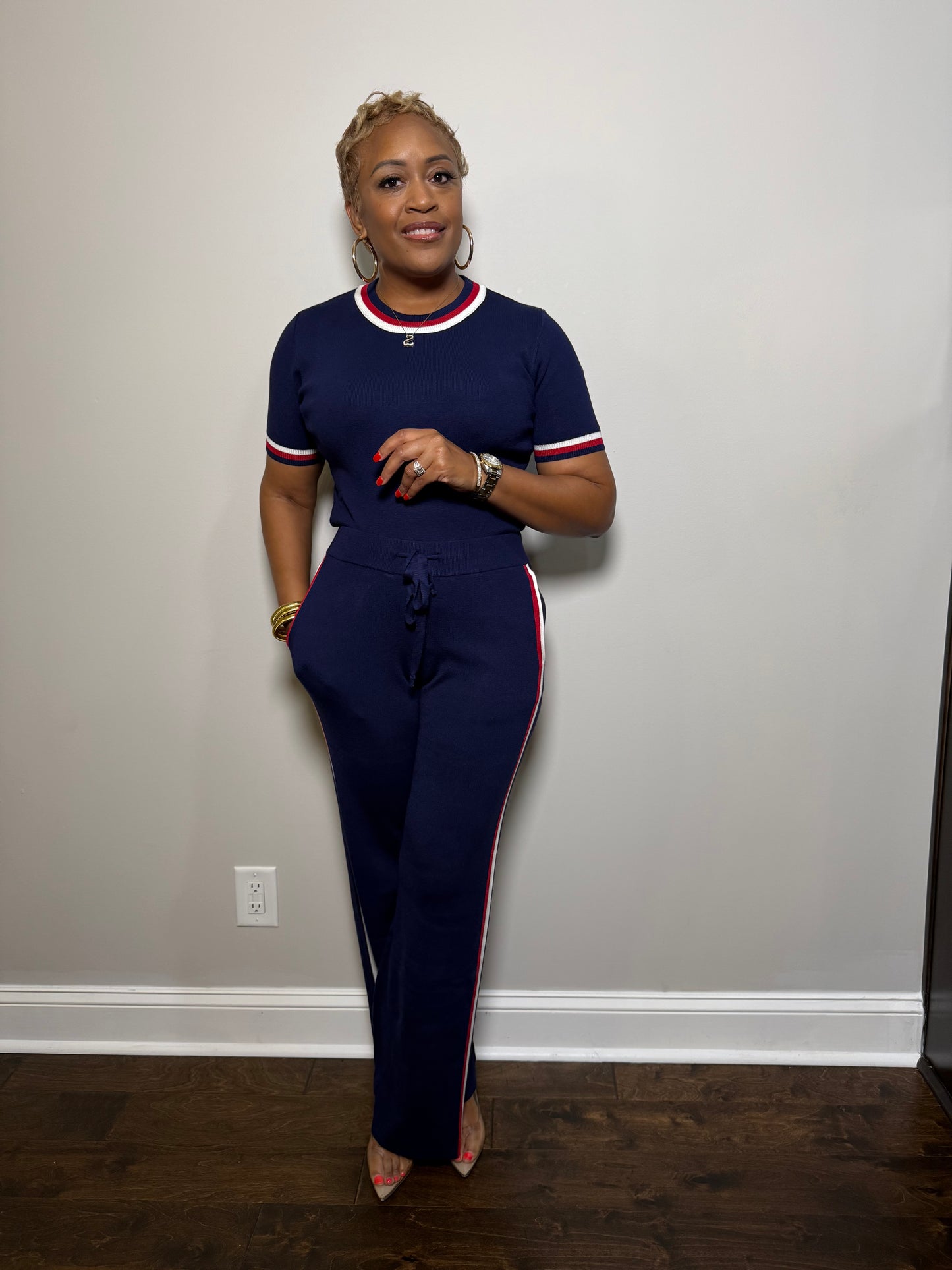 Nautical Navy Ultra Luxe Stripes Set
