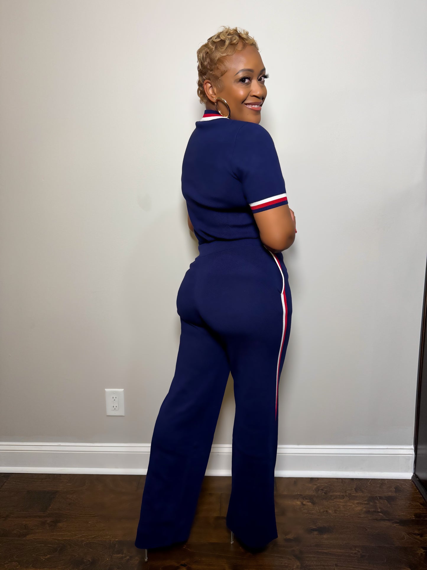 Nautical Navy Ultra Luxe Stripes Set