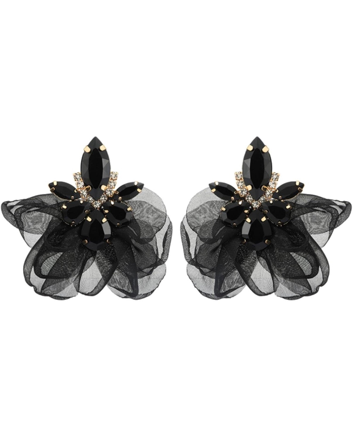 Midnight Bloom Earrings