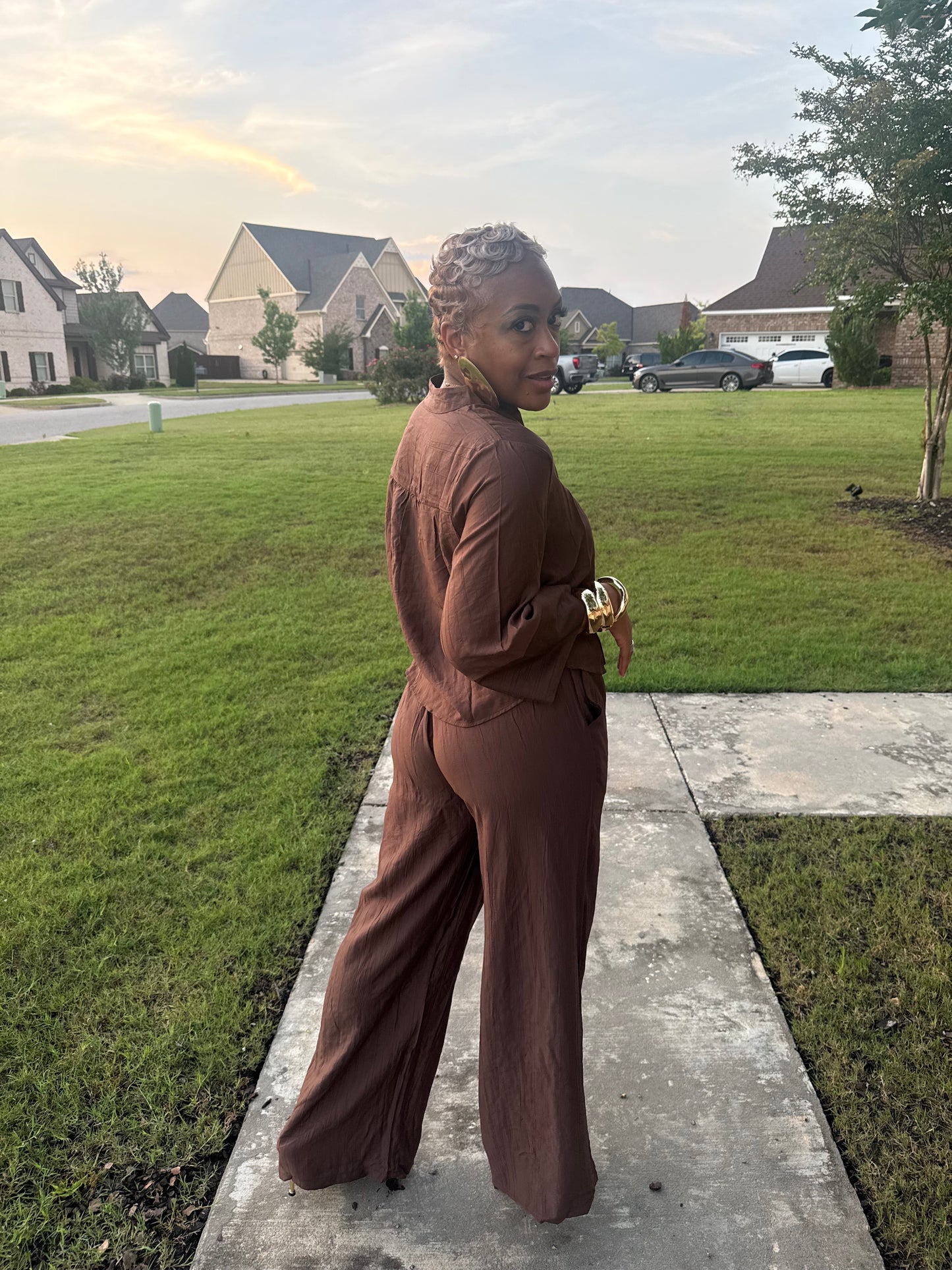 Chocolate Breeze Two-Piece Set