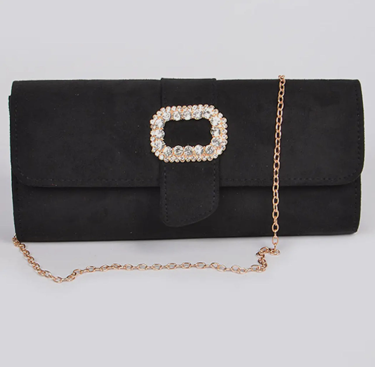 Pochette royale en daim