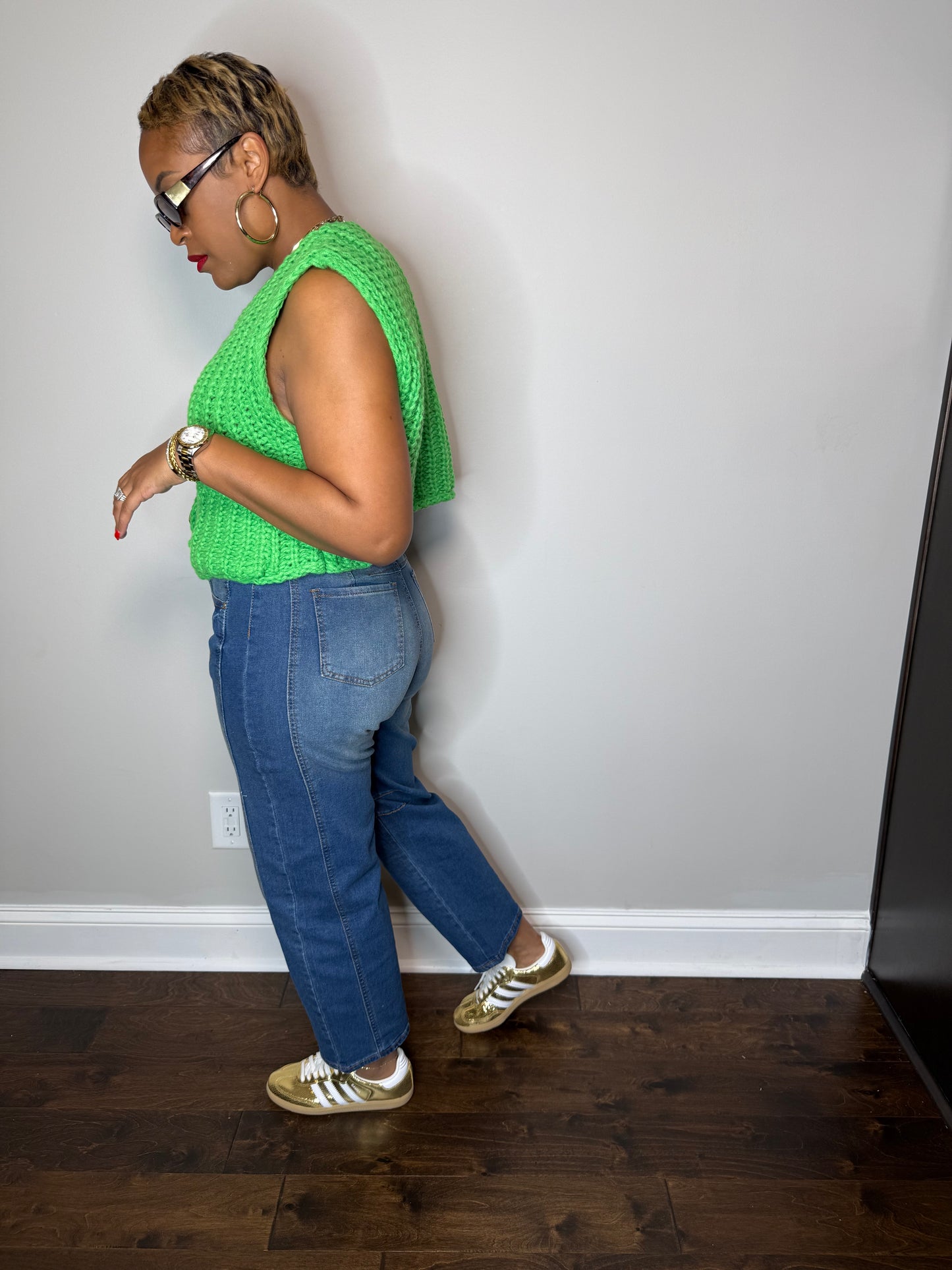 Cropped Jeans