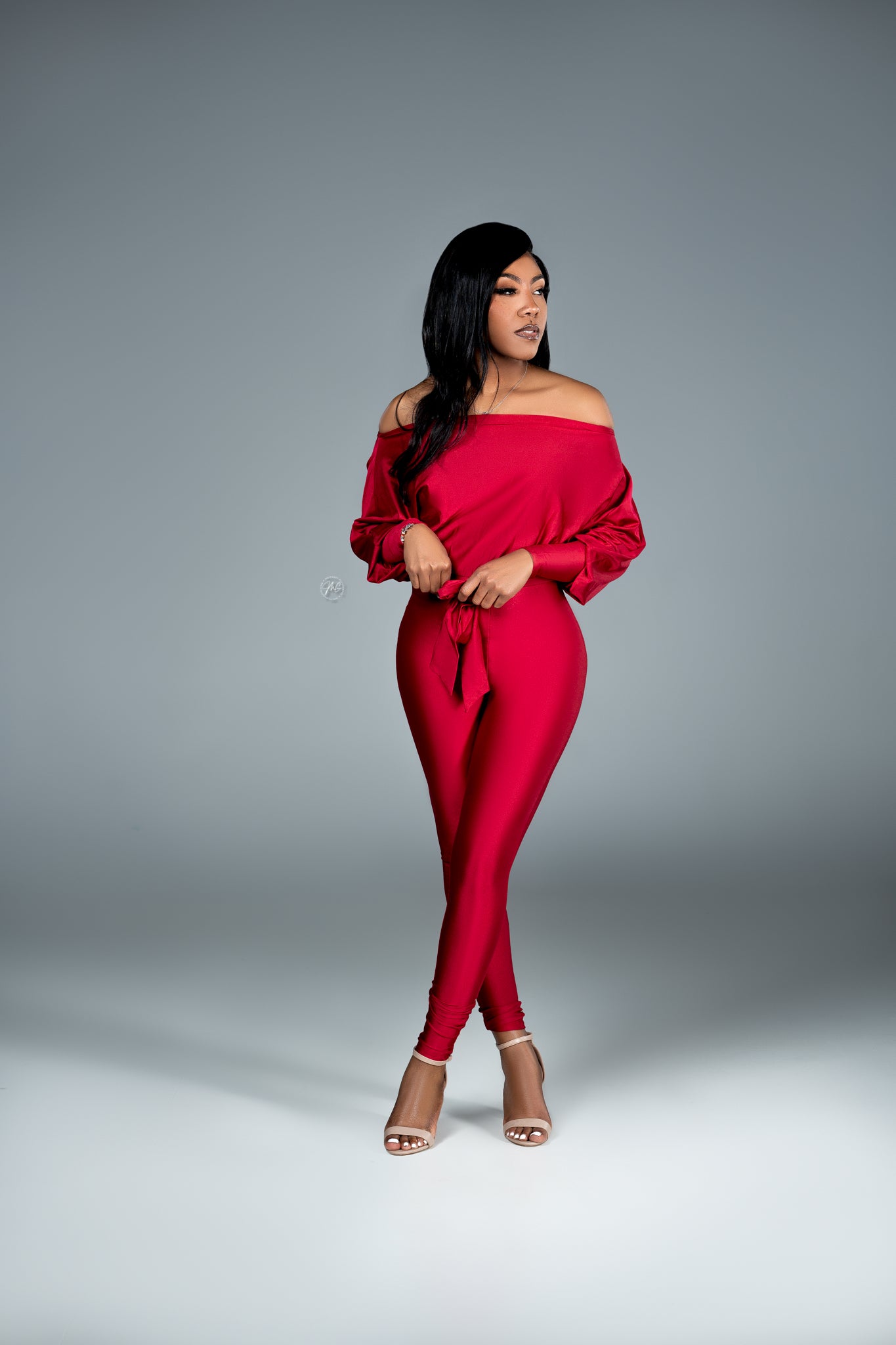 Red Perfect Silhouette Jumpsuit