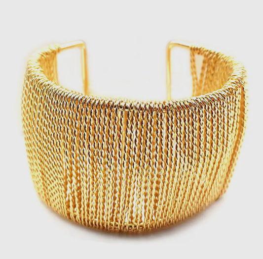 Bold Open Cuff Bangle