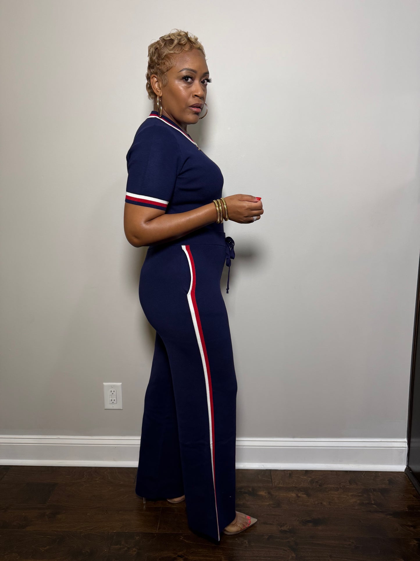 Nautical Navy Ultra Luxe Stripes Set