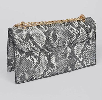 Snakeskin Crossbody Bag