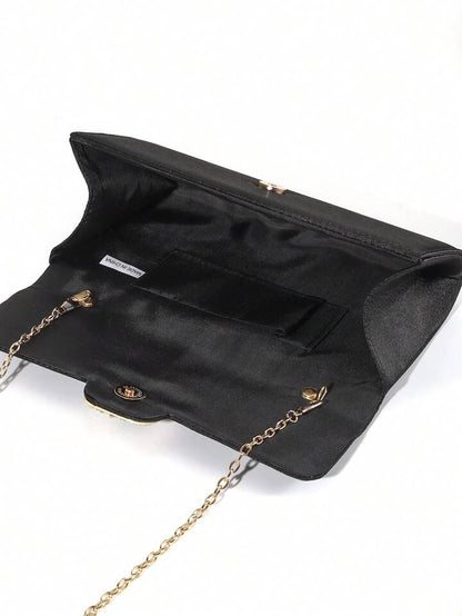 Pochette royale en daim