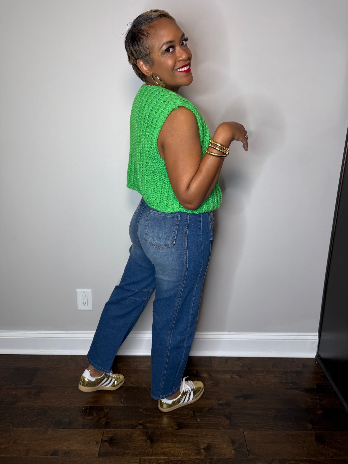 Cropped Jeans