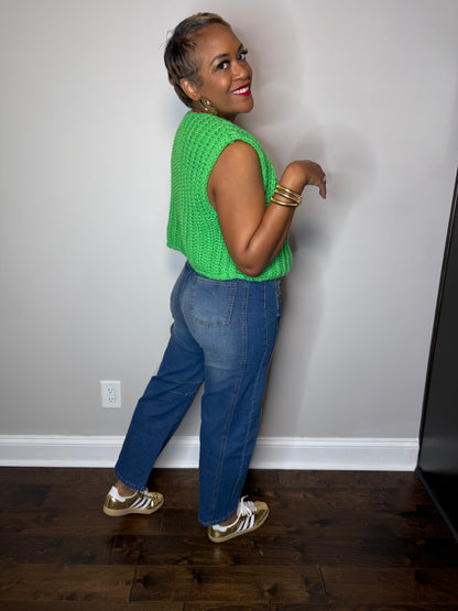 Cropped Jeans
