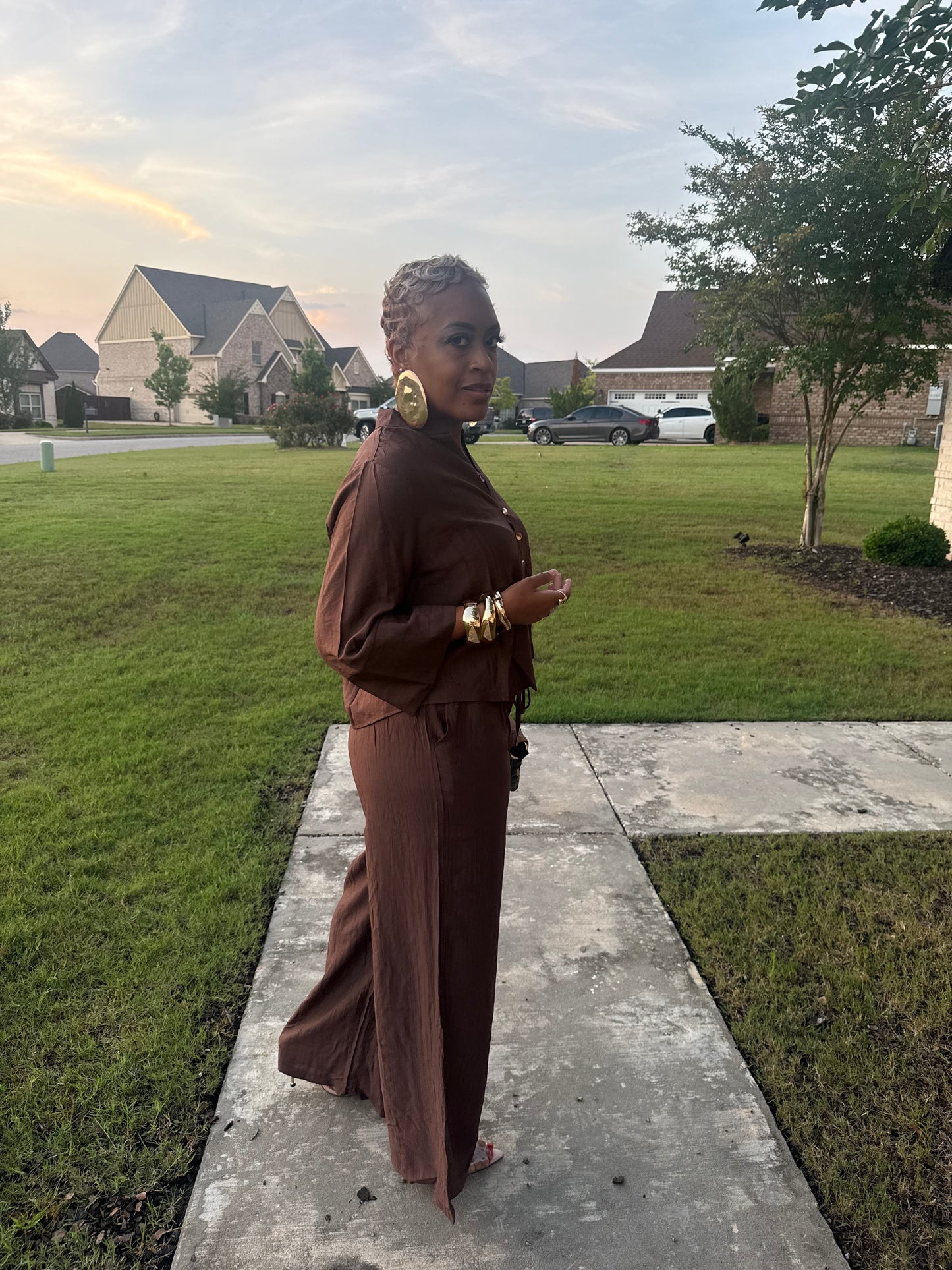 Chocolate Breeze Two-Piece Set