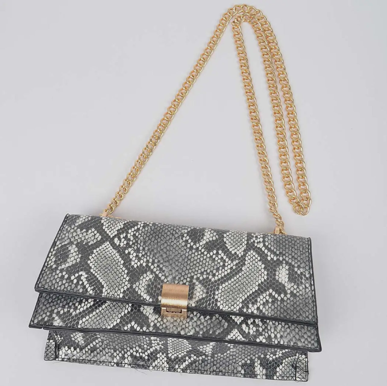 Snakeskin Crossbody Bag