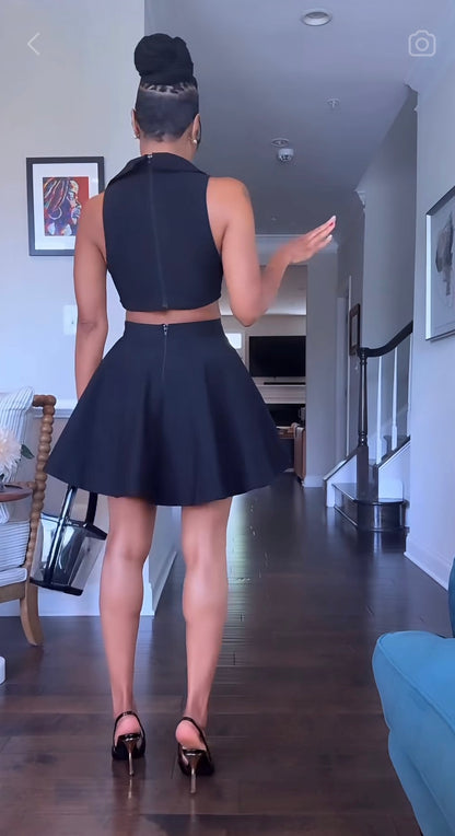 The Noire Cutout Dress