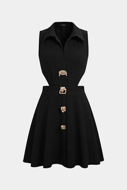 The Noir Cutout Dress