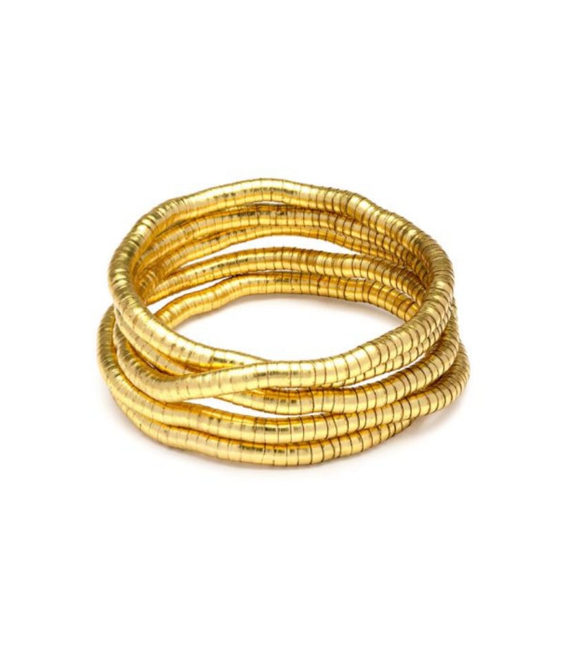 Gold Tube Necklace
