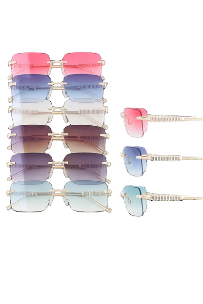 Skyline Luxe Rimless Sunglasses